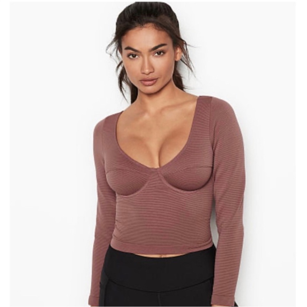 Victoria’s Secret Long Sleeve Corset Top